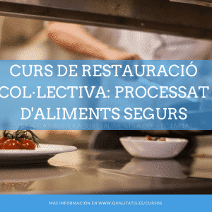 Curs de Restauració Col·lectiva. Processat d'aliments segurs