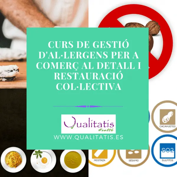 Curs gestió d'al·lèrgens per a comerç a l'detall i restauració col·lectiva.