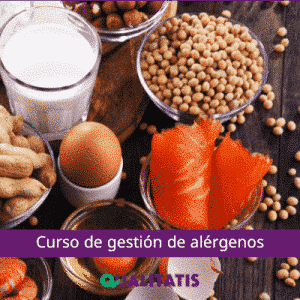 Curso de gestión de alérgenos