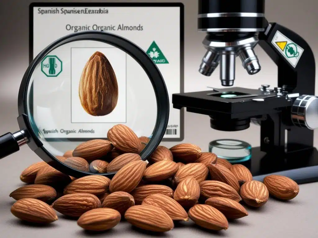 Alerta alimentaria en almendras ecologicas españolas