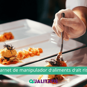 Curs de manipulador d'aliments d'alt risc.